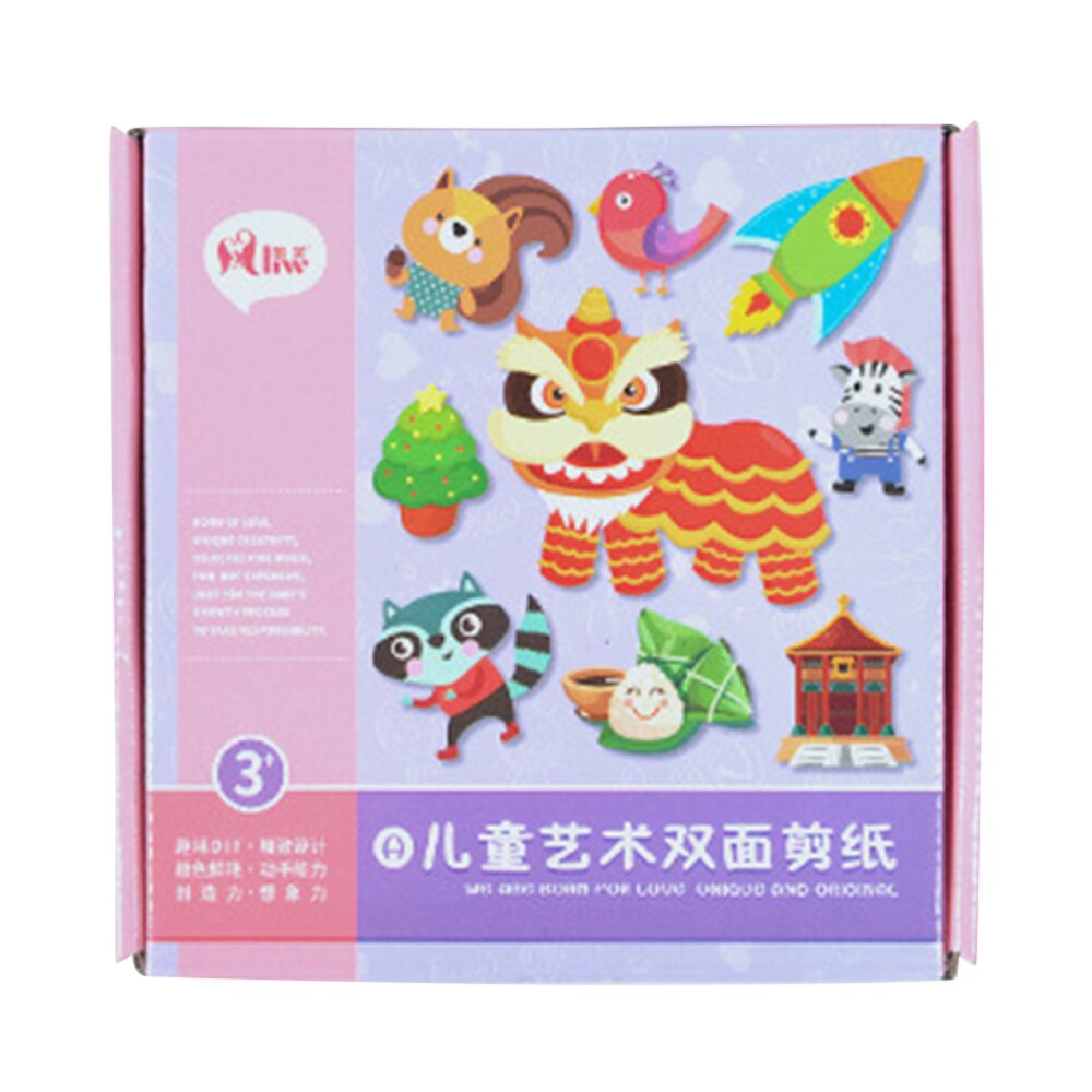 1 Pc Children Paper-cut Origami Educational Book Paper-cut for Kids