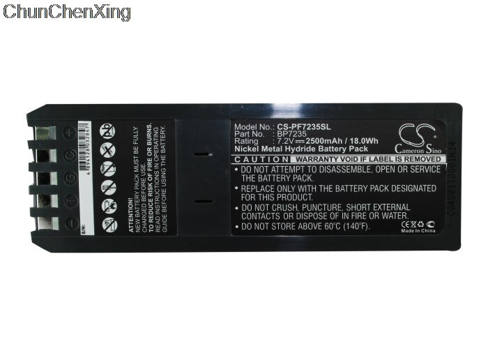 Cameron Sino 2500mAh Battery BP7235 for Fluke 700 Calibrator, 740 Calibrator, 744 Calibrator, DSP-4000, DSP-4000PL