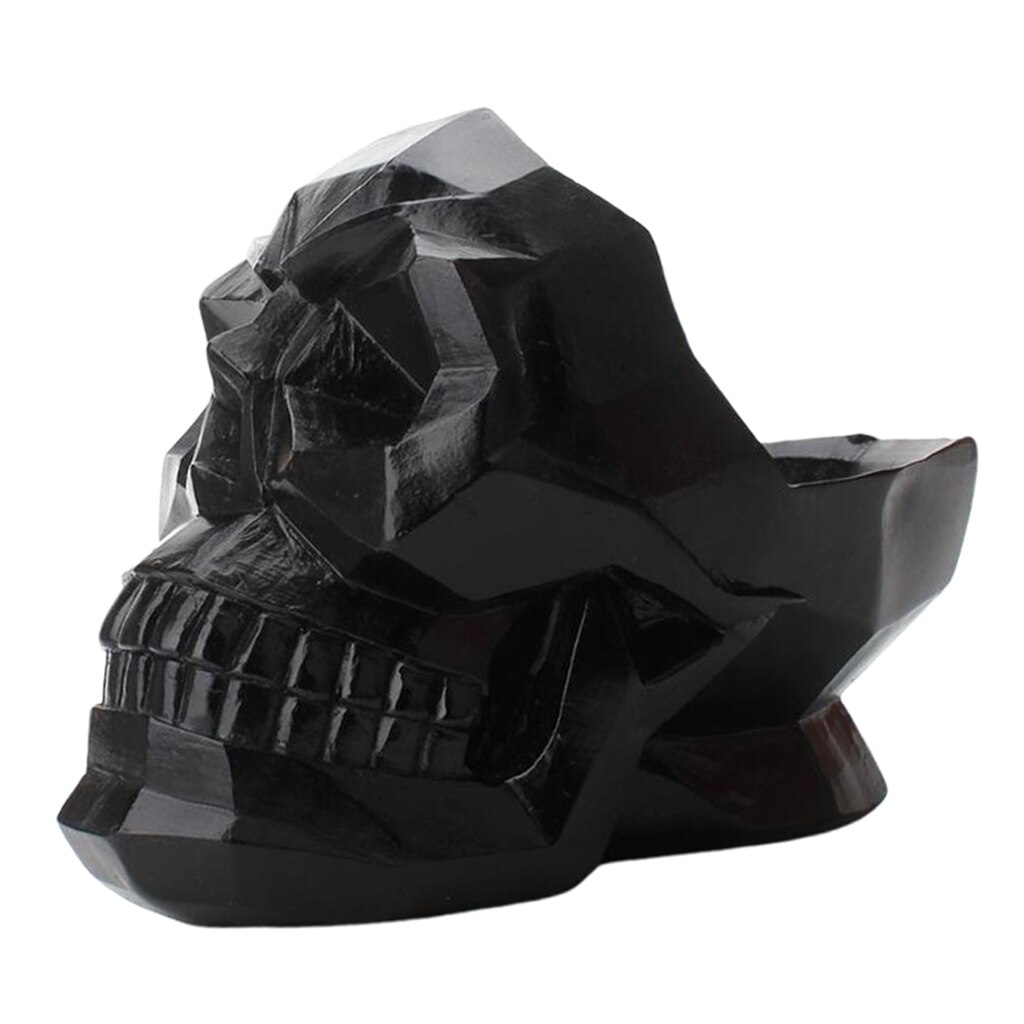 Geometrische Skeletschedel 3D Candy Container Desktop Telefoon Display Stand Opslag
