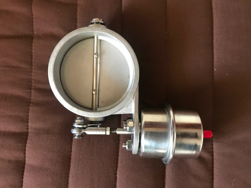 Stainless Steel Exhaust Control Valve Set With Vacuum Actuator close 2.5INCH 63mm Pipe