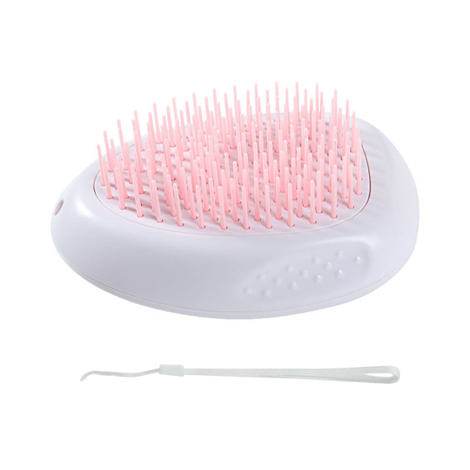 Cat Grooming Brush Quick Hair Removal Pets Hair Massage Comb Cat Self Groomer Comb Hair Remover Tickling Tools Lick Cat Brush: Pink