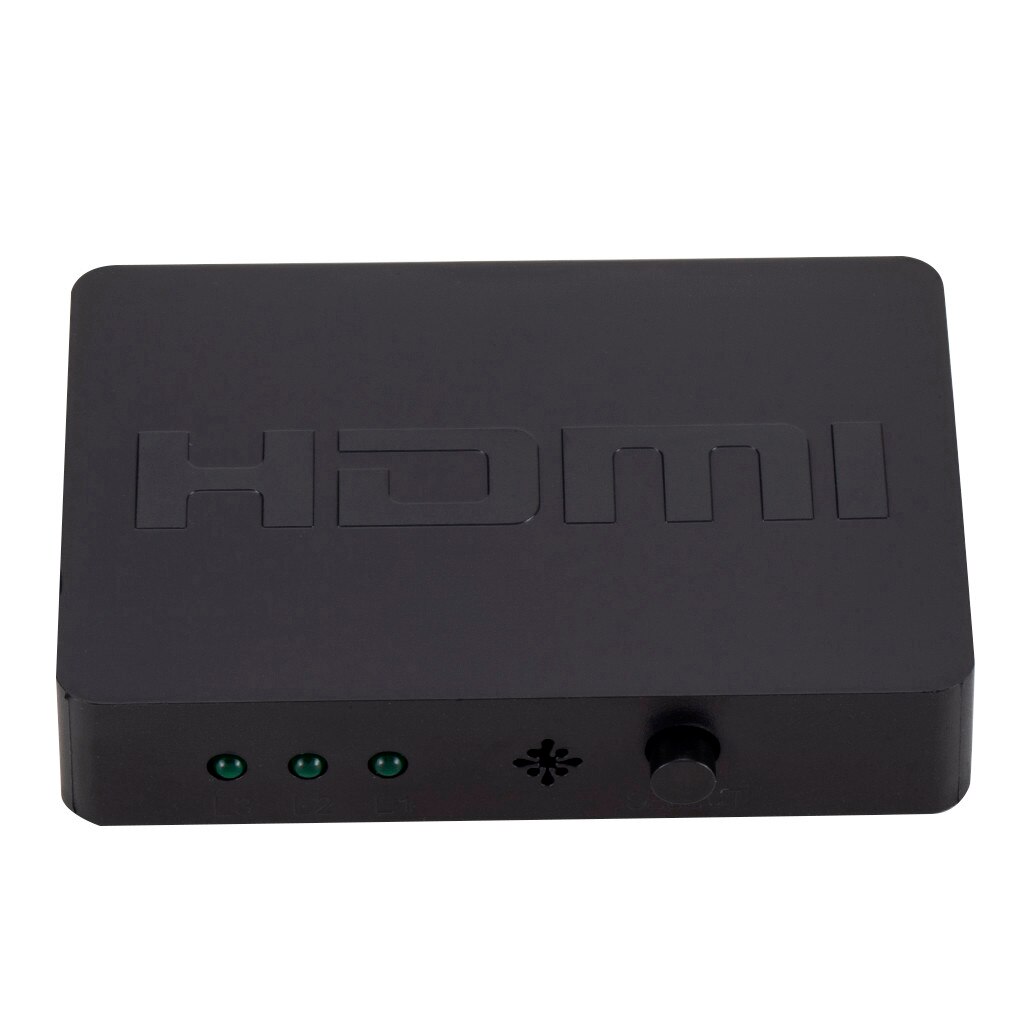 3x1 HDMI Splitter 3 Port Hub Box Auto Switch 3 In 1 Out Switcher 1080p HD 1.4 With Remote Control for HDTV XBOX360 PS3 Projector