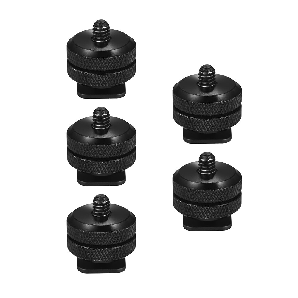2 stücke Kamera Schuh montieren zu 1/4 "-20 Stativ Schraube Adapter Blitz Schuh Halterung für DSLR Kamera Anlage Schraube Adapter Universal-