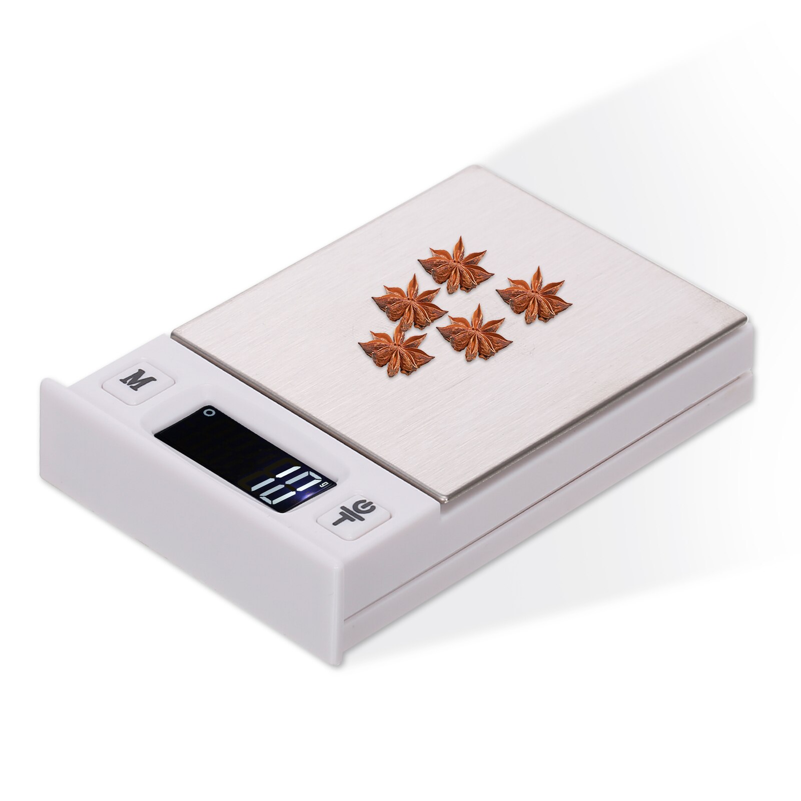 0.01g Jewelry Pocket Scales MiNI Food Scale Digital High-precision Kitchen Scale Playing Card Appearance 200g Measuring Range