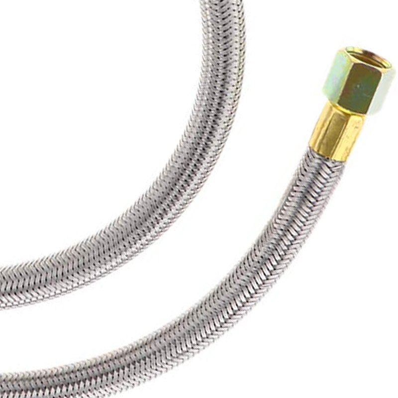 Universal QCC1 Low Pressure Propane Regulator Grille Replacement Hose for Most LP Gas Grid Heaters and Female Nuts