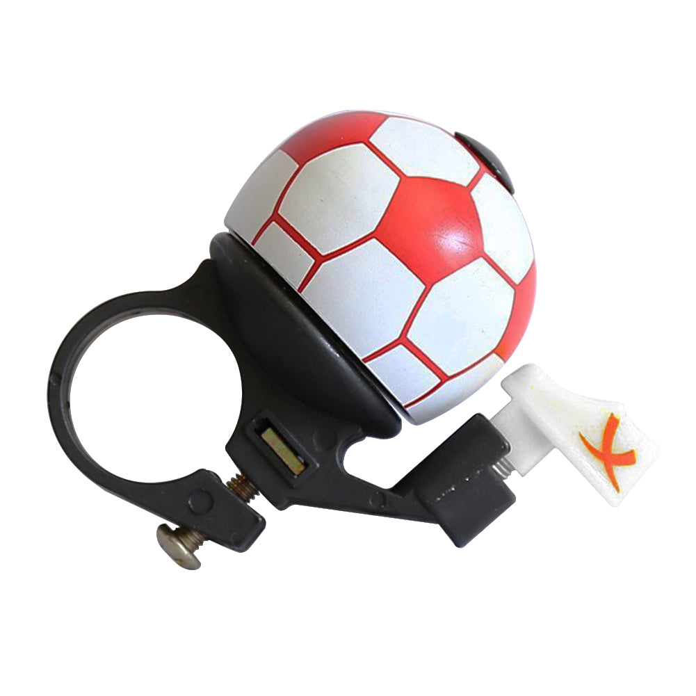 Fiets Kleine Bel Cartoon Voetbal Fietsen Bells voor Mooie Kinderen Stuurbel Fietstocht Mini Bel Alarm Fietsaccessoires: Light Grey