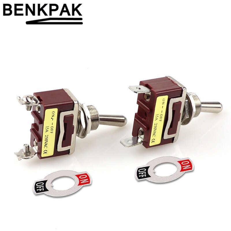 momentary toggle switch 12mm spring return 2 pin