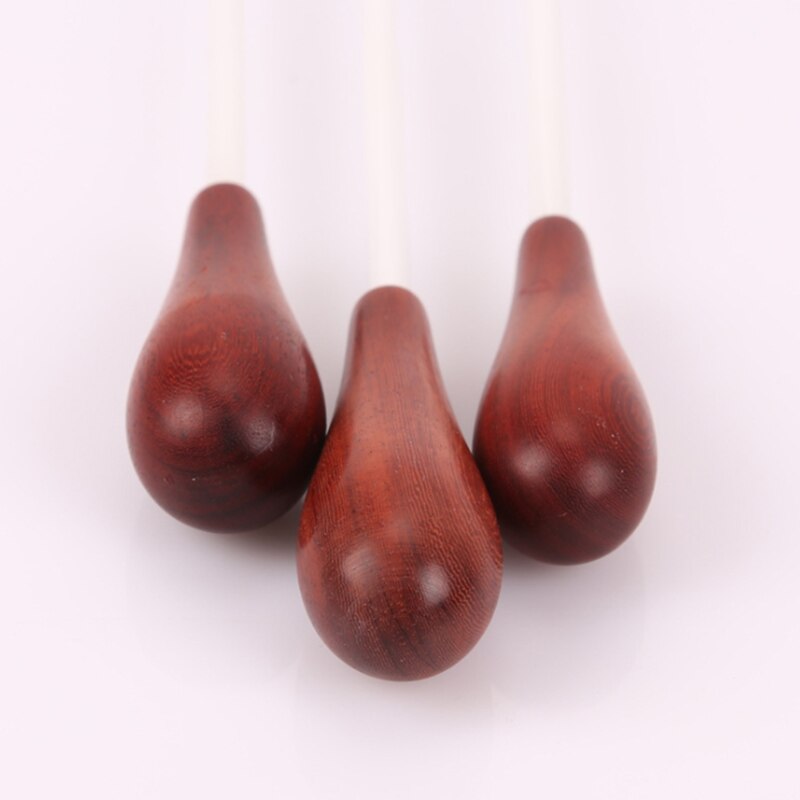 38cm Muziek Dirigent Custom Stok Ritme Band Muziek Directeur Dirigent Lood Stok Palissander Handvat