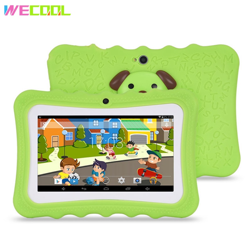 Wocool A61 Tablet PC para niños 7 pulgadas Android Tablet Quad Core 8GB 1024x600 pantalla niños educación juegos Xmax de Cumpleaños PAD