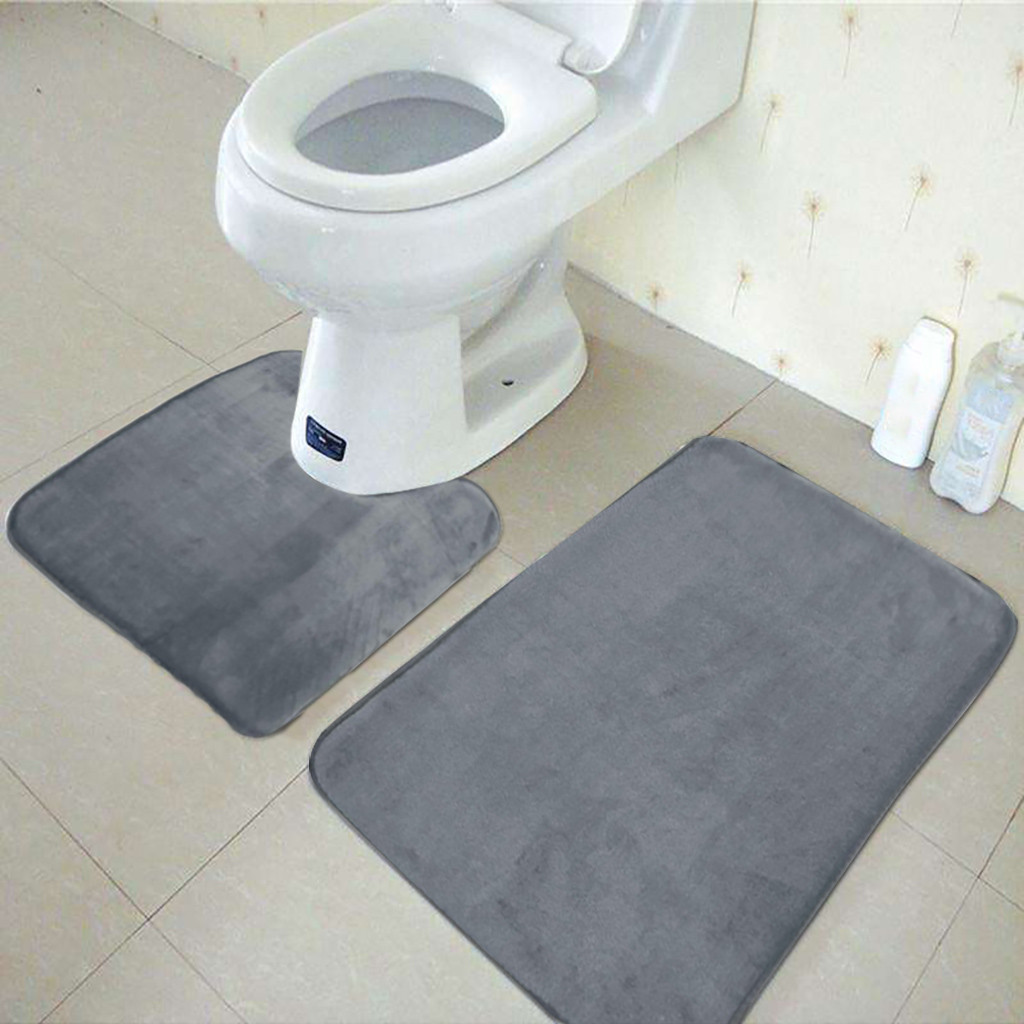 3pcs Badkamer Badmat Set Wc Tapijten Antislip Vis Schaal Badkamer Keuken Tapijt Deurmatten Decor Tapijt Vloer matten Badmat