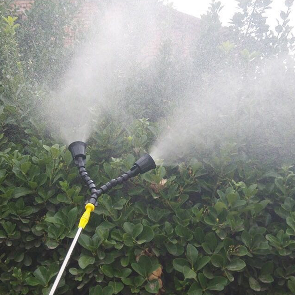 Adjustable 360 Degree Rotating Spray Nozzle Garden Greenhouse Irrigation Sprinkler System Watering Atomizing Sprayer Fogger