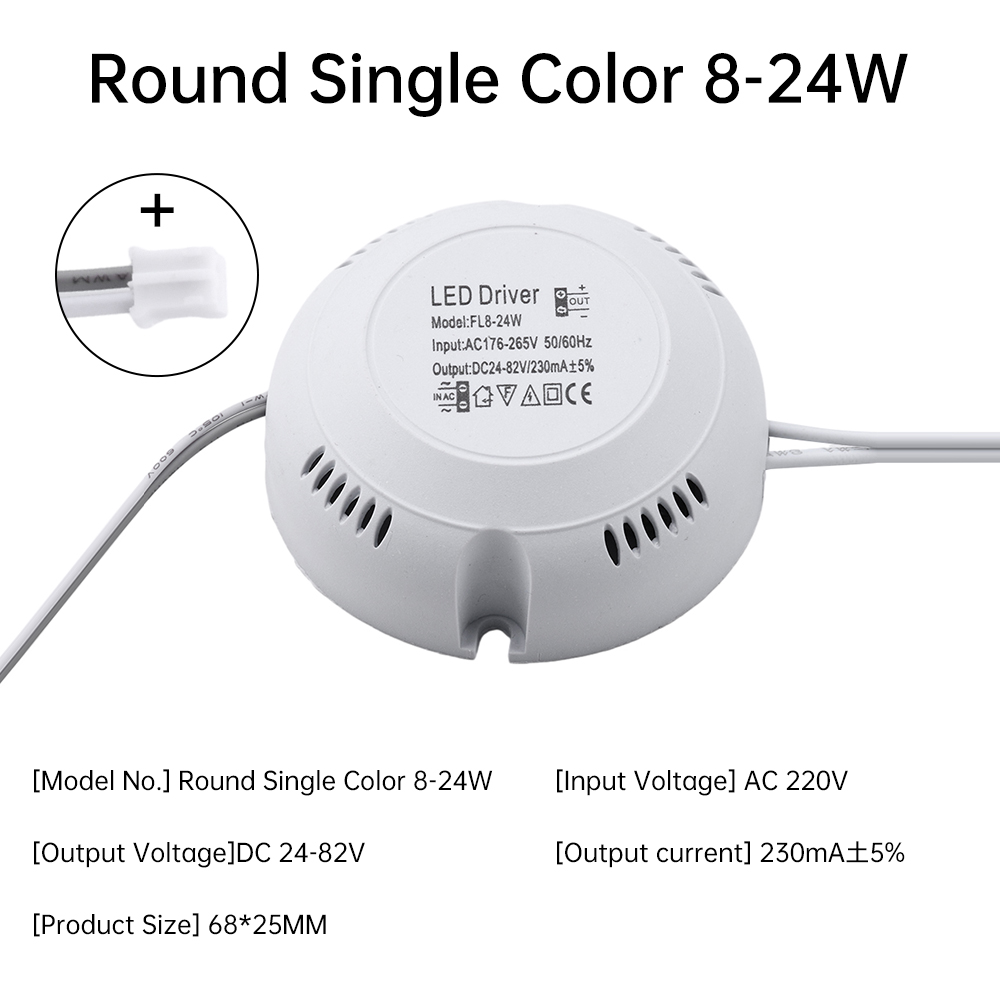Driver LED da AC220V a DC24-82V/70V-125V per plafoniera a LED alimentatore Driver muslimah