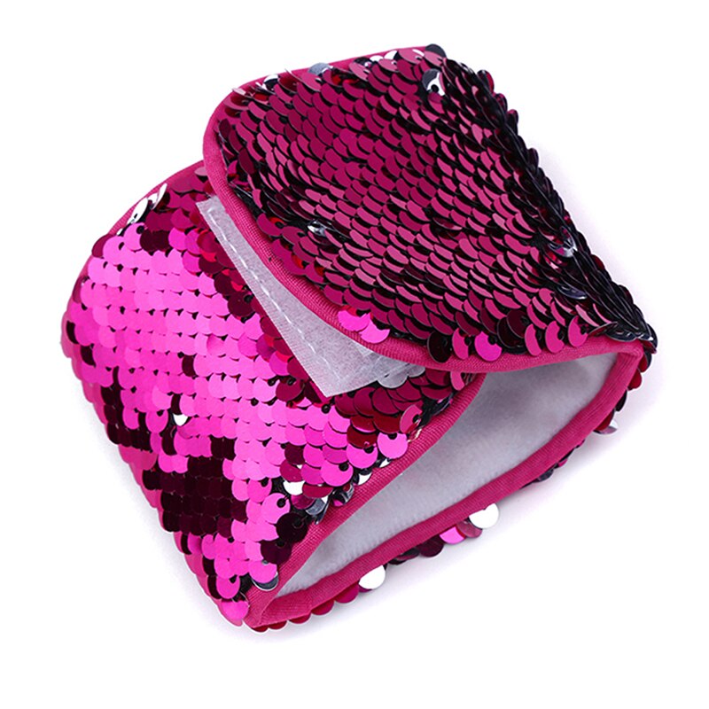 Multicolor Mermaid Sequin Wrap Bracelet Women Daily General Jewelry Decoration Wristband DIY