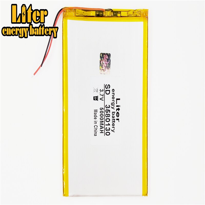 3580130 3.7V 5000MAH Li-ion battery for tablet pc 7 inch 8 inch 9inch Tablet Battery inner