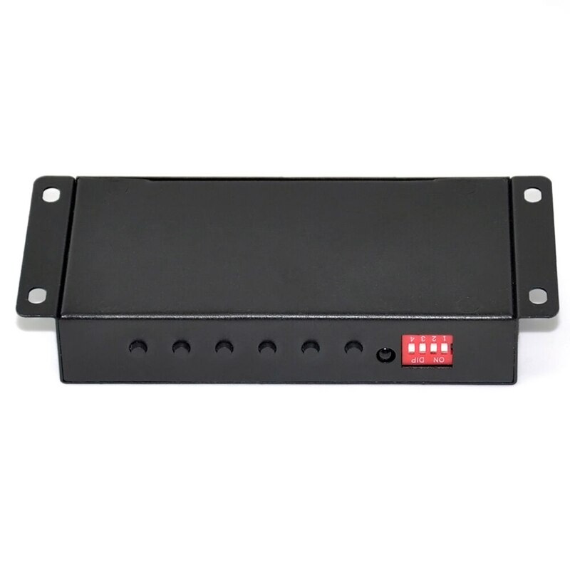 Car 4-Way Video Switch Parking Camera 4 View Image Split-Screen Control Box Trim