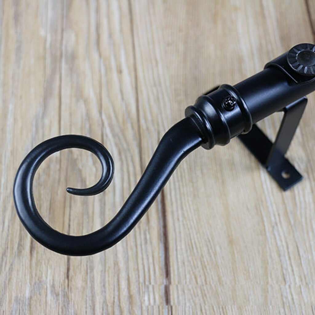 2x Assorted Decorative Window Curtain Pole End Drape Rod Finals Head with Inner Dia. 22mm