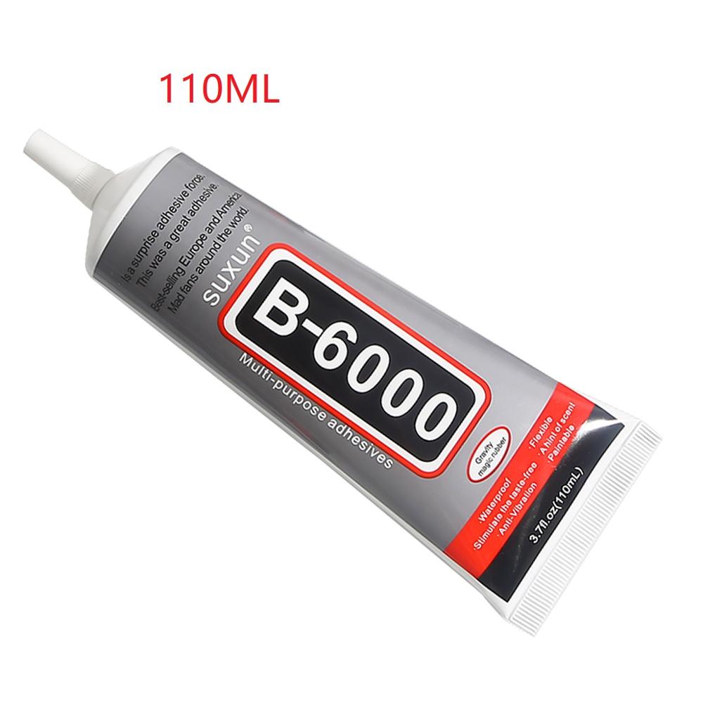 B6000 Super Lijm Voor Glas Metaal Plastics Rubber Leer Lijm Hotfix Diy Sieraden Maken Multifunctionele Reparatie Lijm: 110ml