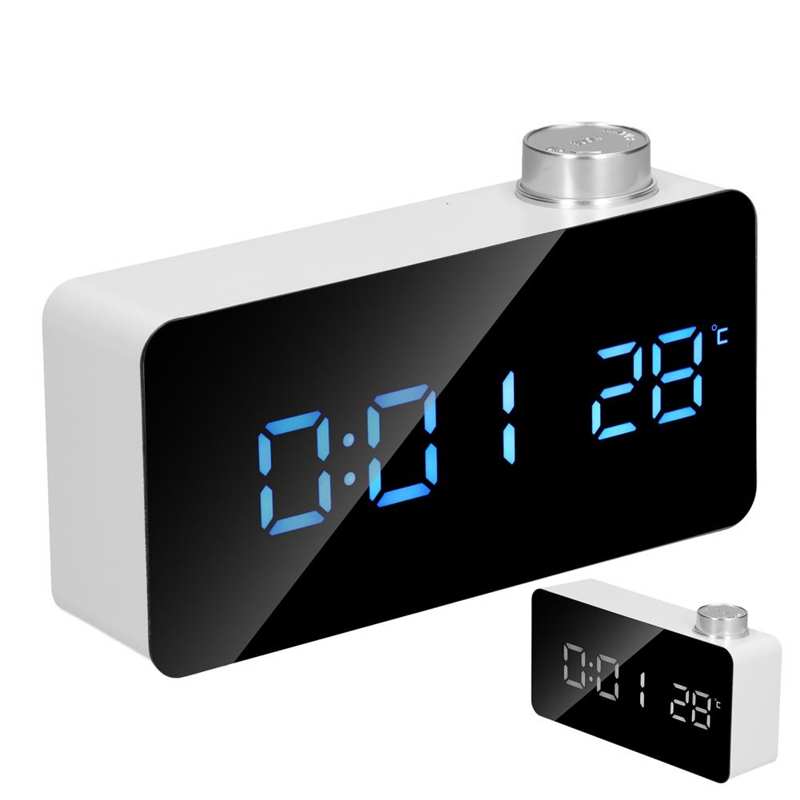 Mirror Clocks Digital Alarm Clock Time Memory for Kids