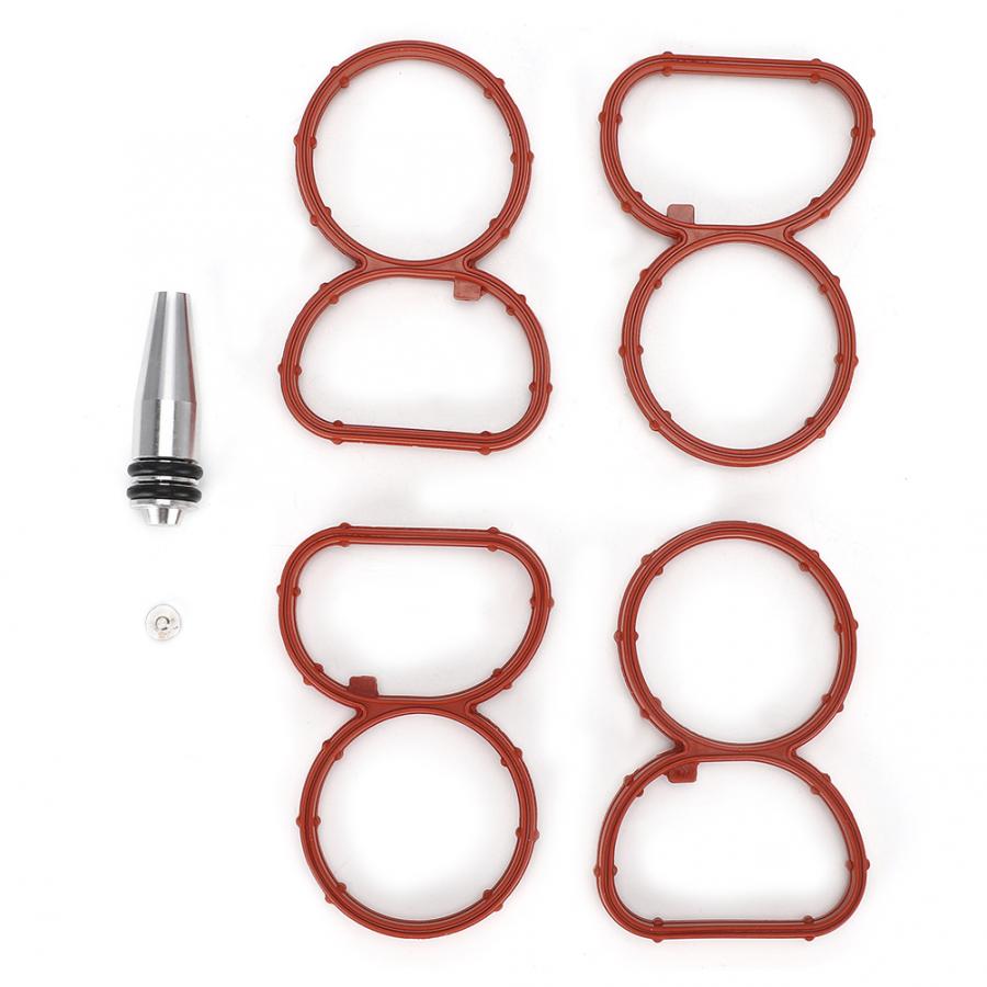 Tourbillon d'admission pour moteur E81 E87 E88 N47 2.0 LTR | Collecteur d'admission rabat suppression bonde avec joints, convient pour 1 série E81 E87 E88 e47