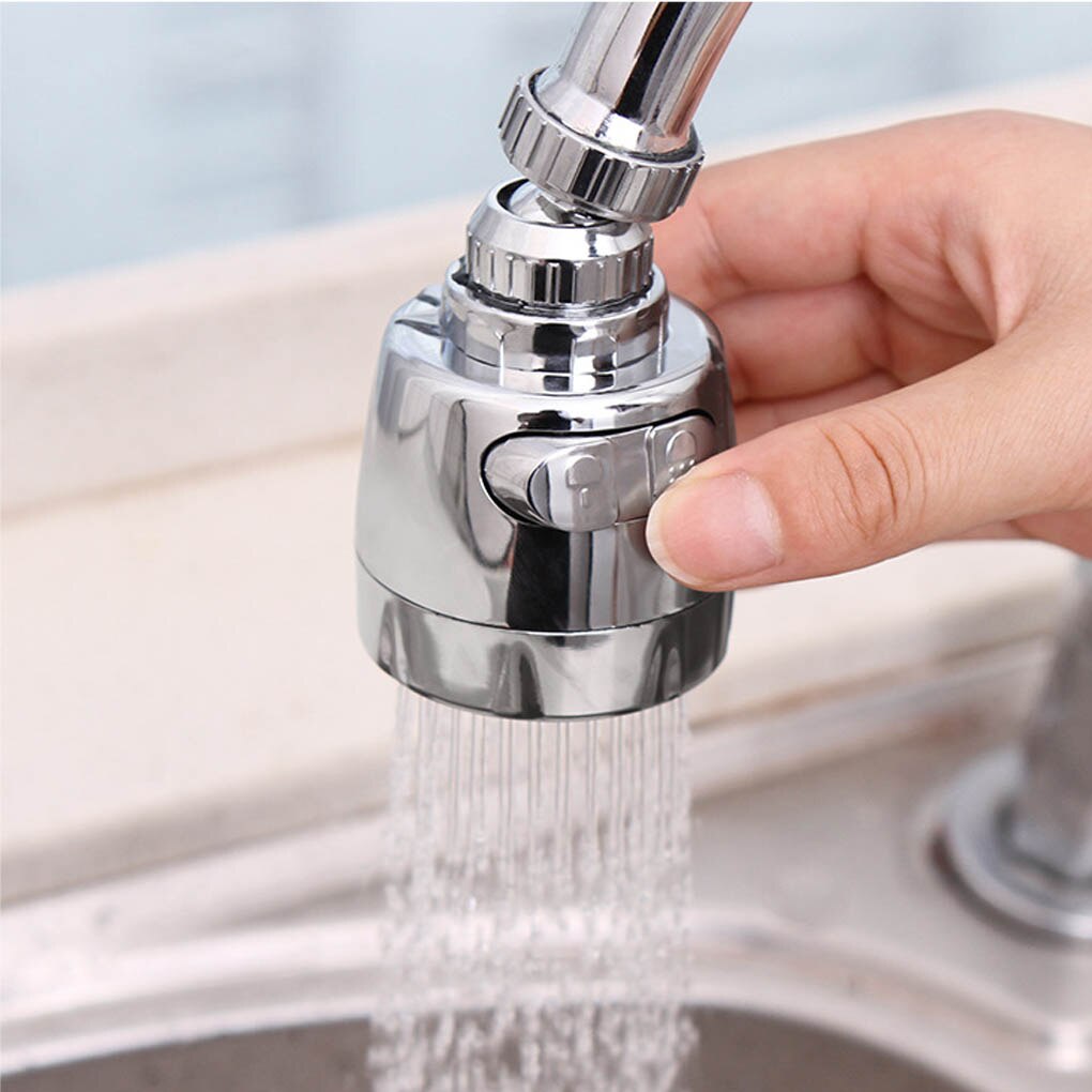 Kraan Nozzle Beluchter Waskolf Kraan Anti-Splash Nozzle Extender 360 Graden Swivel Water Saving Onder Druk Kraan Spuitmond