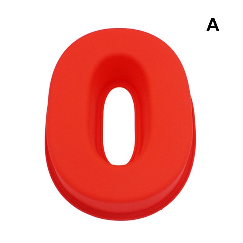0-9 Número Digital molde de la torta números para tarta forma decoración de pasteles herramienta para boda cumpleaños aniversario: 0