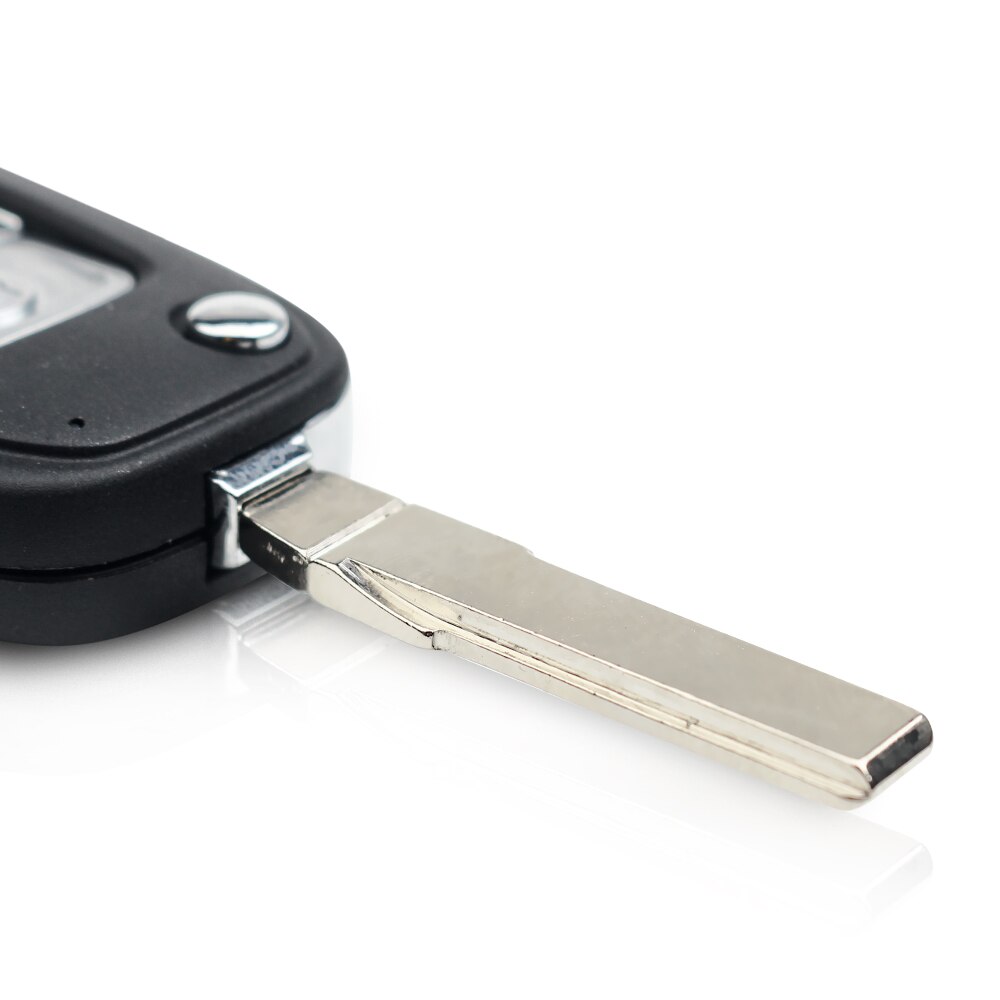 Keyyou modifierad flip vikning fjärrnyckel skal för vw volkswagen caddy golf jetta beetle polo tiguan bil nyckel fodral 3 knappar