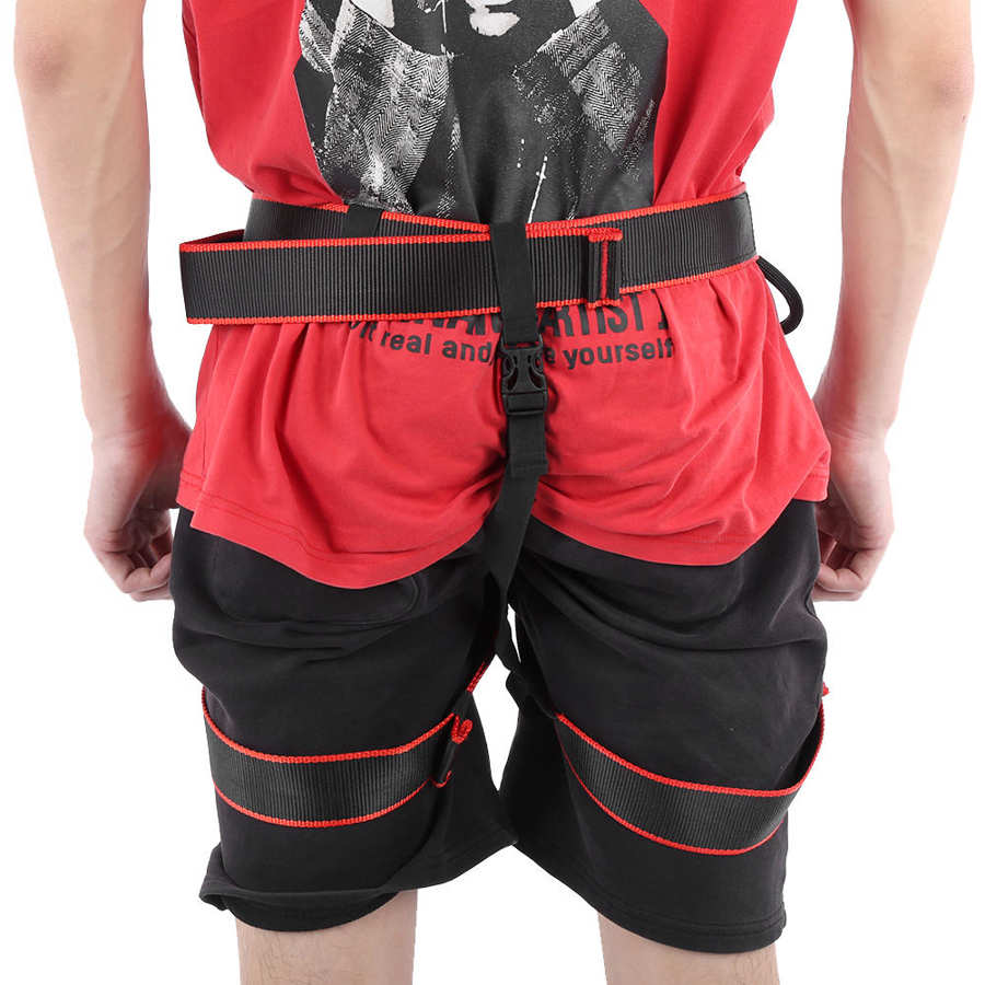 arnes de seguridad trabajo Anti Fall Harness Safety Belt Half-Protection for Rescuing Rock Climbing Rappelling