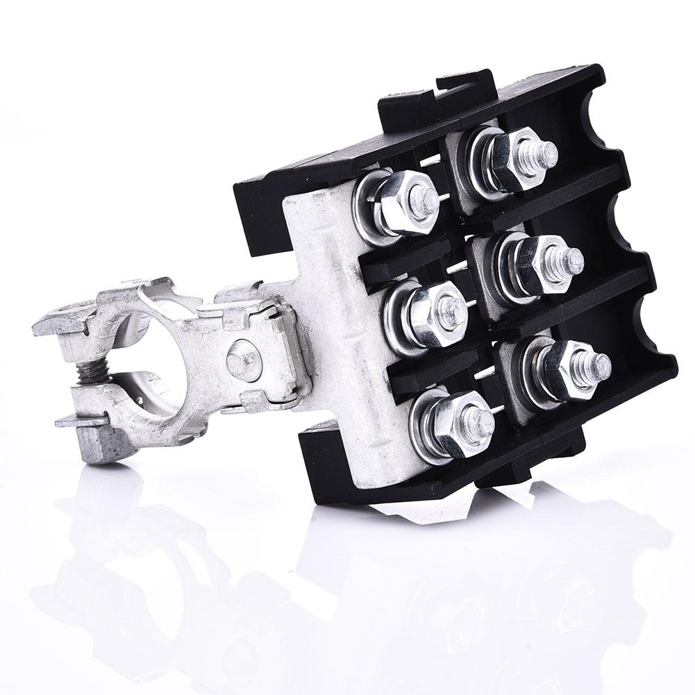 Car Battery Fuse Block 3-way Fuse Holder Car Accessories Applicable For ANG, AFS And MIDI Fuse For Cars, Motor Homes, Yacht