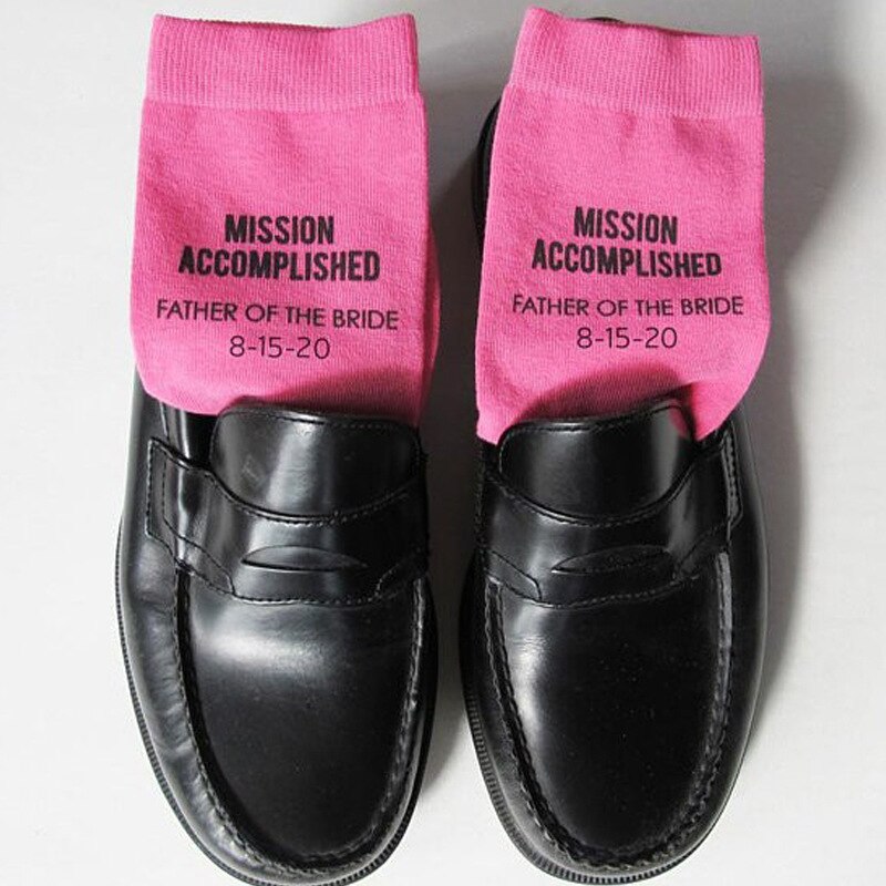 Hochzeit Bräutigam Socken 8 Paare Schwarz Rose verrotten Vater Socken Groomsmen Socken Hochzeit Socke: 8 PARS A