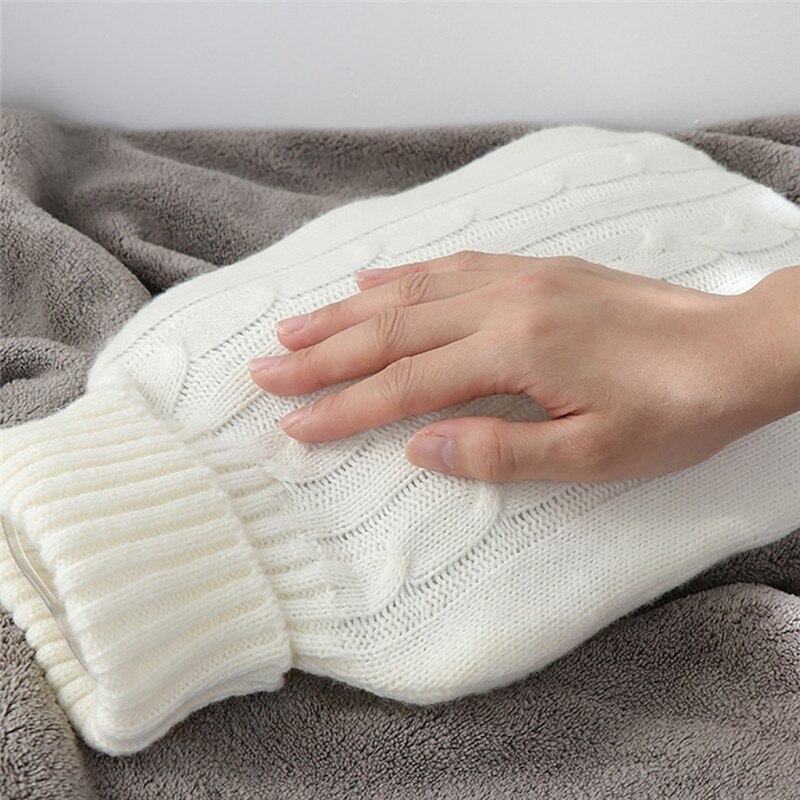 2L Hand Warmer Macio Saco de Água Quente de Inverno Grande Garrafa de Água Quente Cobertura de Lã de Malha Handwarmer Reutilizáveis Item Doméstico Casa coisas