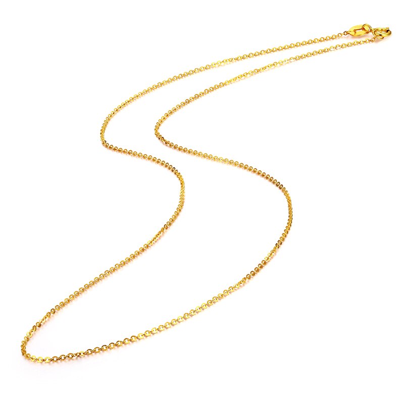 Real Big White Pearl Pendant For Women,11-12mm Natural Freshwtaer Pearl Pendant 18k Yellow Gold Chain Necklace Jewelry: 18k gold chain