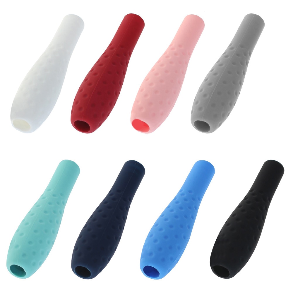 Siliconen Lichaam Esthetische Silicone Anti-Slip Stylus Pen Grip Sleeve Beschermhoes Cover Voor Potlood Voor Apple Potlood