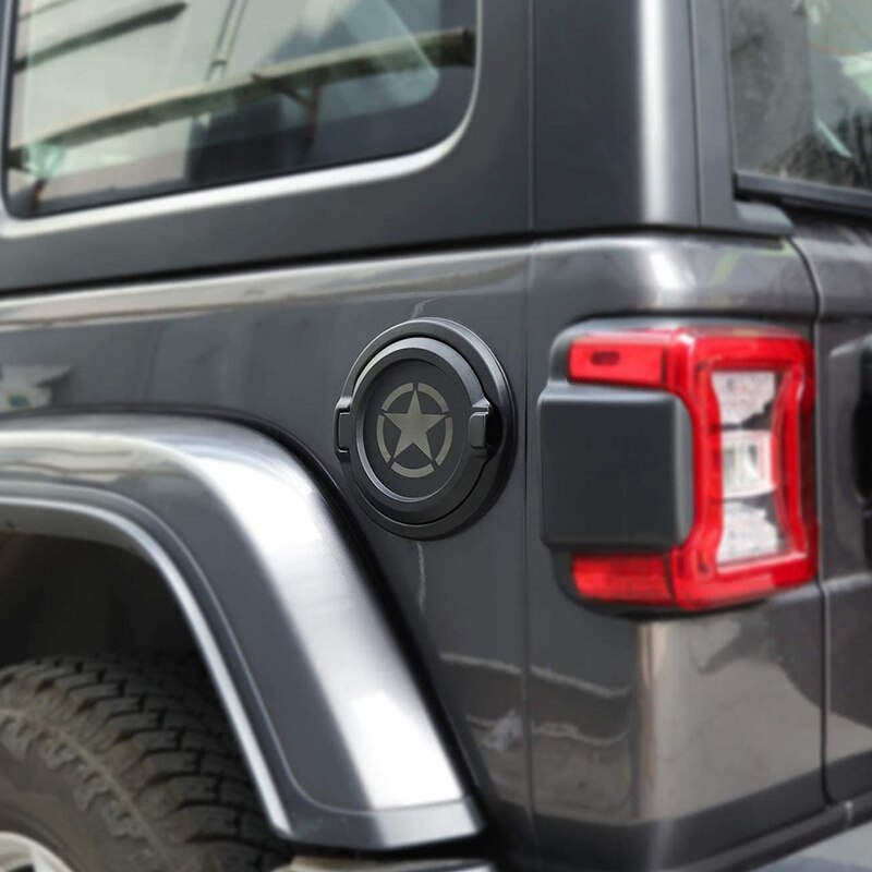 Brandstoftank Deur Locking Gas Tank Cap Voor Jeep Wrangler Jl Jlu Unlimited Rubicon Sahara 4-Deuren 2-deuren