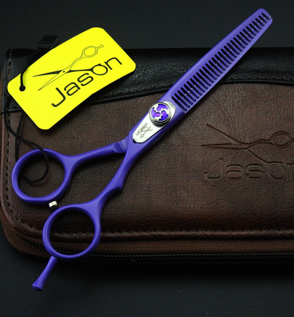 6 inch Brand Jason TOP GRADE Hairdressing Scissors JP 440C Barbers Cutting Scissors Thinning Shears Hair Scissors