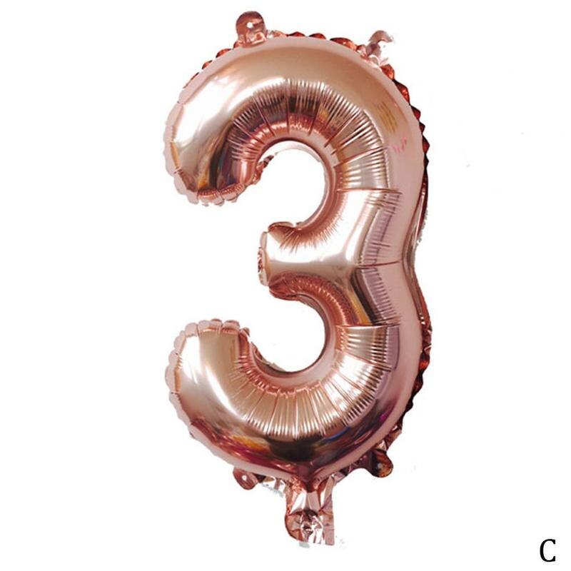 Digital Birthday Balloon 40-inch Floating Aluminum Decoration Wedding Film Balloon Decoration Scene I7I1: 3