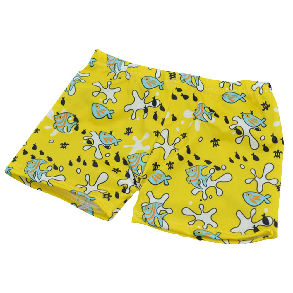 Children's Cartoon Lace-up Swimming Trunks Swimwear Boys Shorts Summer Swimming Beach Boy Clothes Small For Kids