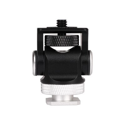 Shoe Verstelbare Mount Monitor Flash Adapter Microfoon Beugel Houder Voor Video Camera Fotografie Voor Canon Nikon Sony: Default Title