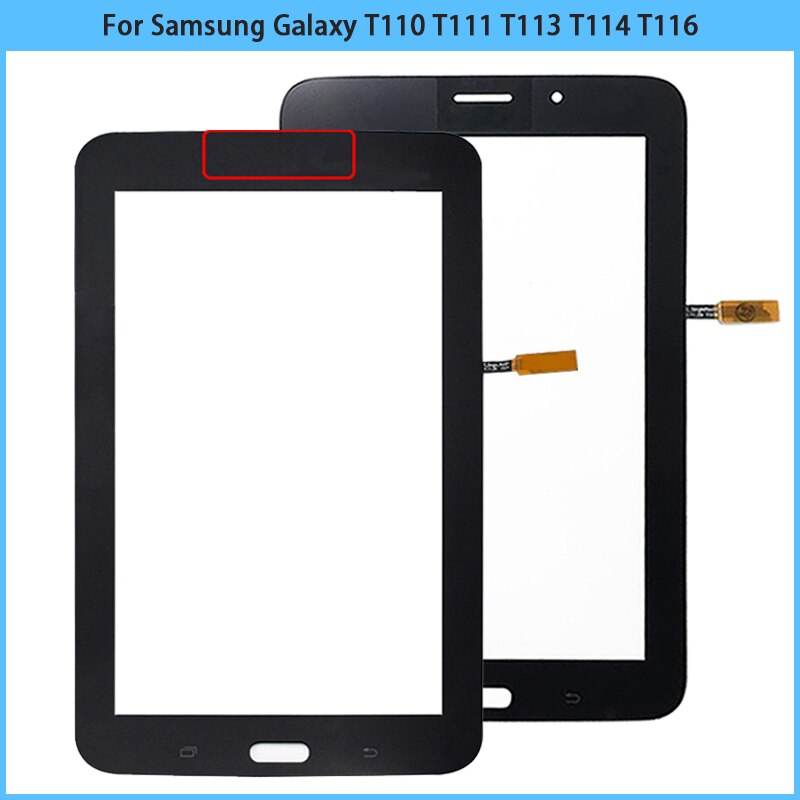 For Samsung Galaxy Tab 3 Lite T114 T116 Touch Sensor Glass Digitizer T110 T111 T113 Touch Screen