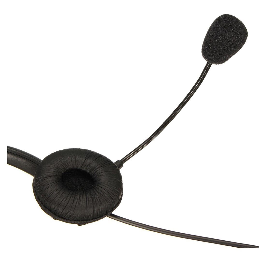 RJ11 Crystal Head telephone Headset with microphone