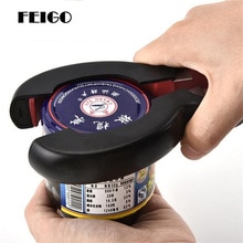 FEIGO 6-in-1 Blik Kalebas-vormige Kan Multi Purpose Schroef Cap Jar Openers Fles Deksel grip Wrench Keuken Accessoires F555