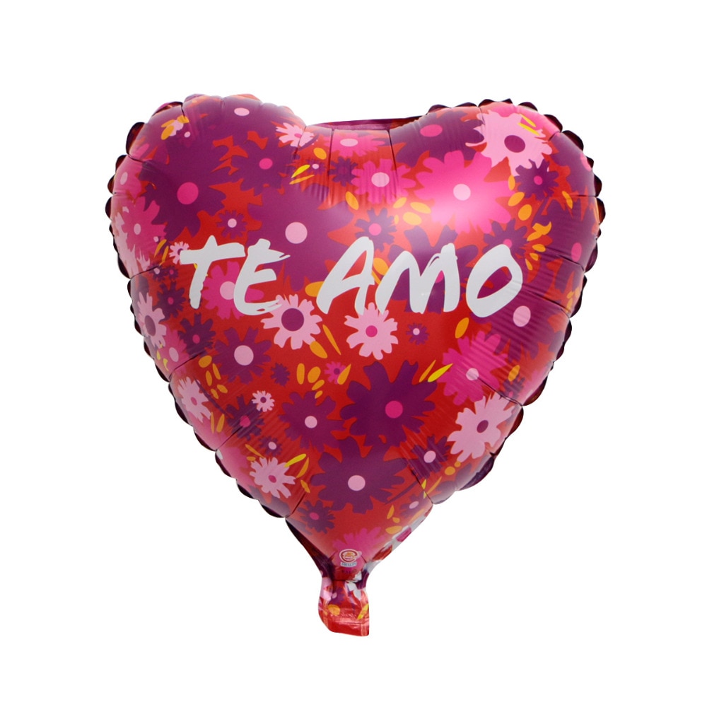Globos de helio de 18 pulgadas para novia y novio, globos de mylar con corazón de amor, para boda, Día de San Valentín, 50 unidades