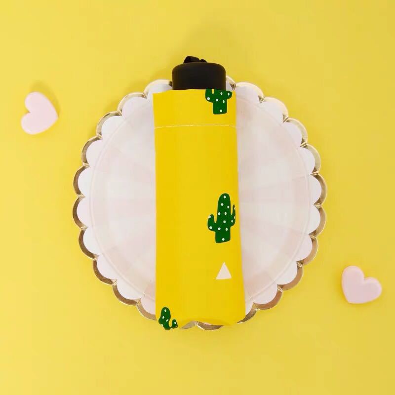 Anti-uv Pocket Umbrella Mini Folding Sun Umbrellas Parasol Sun Foldable Umbrella Mini Umbrella Candy Color Traveling Rain Gear: 10