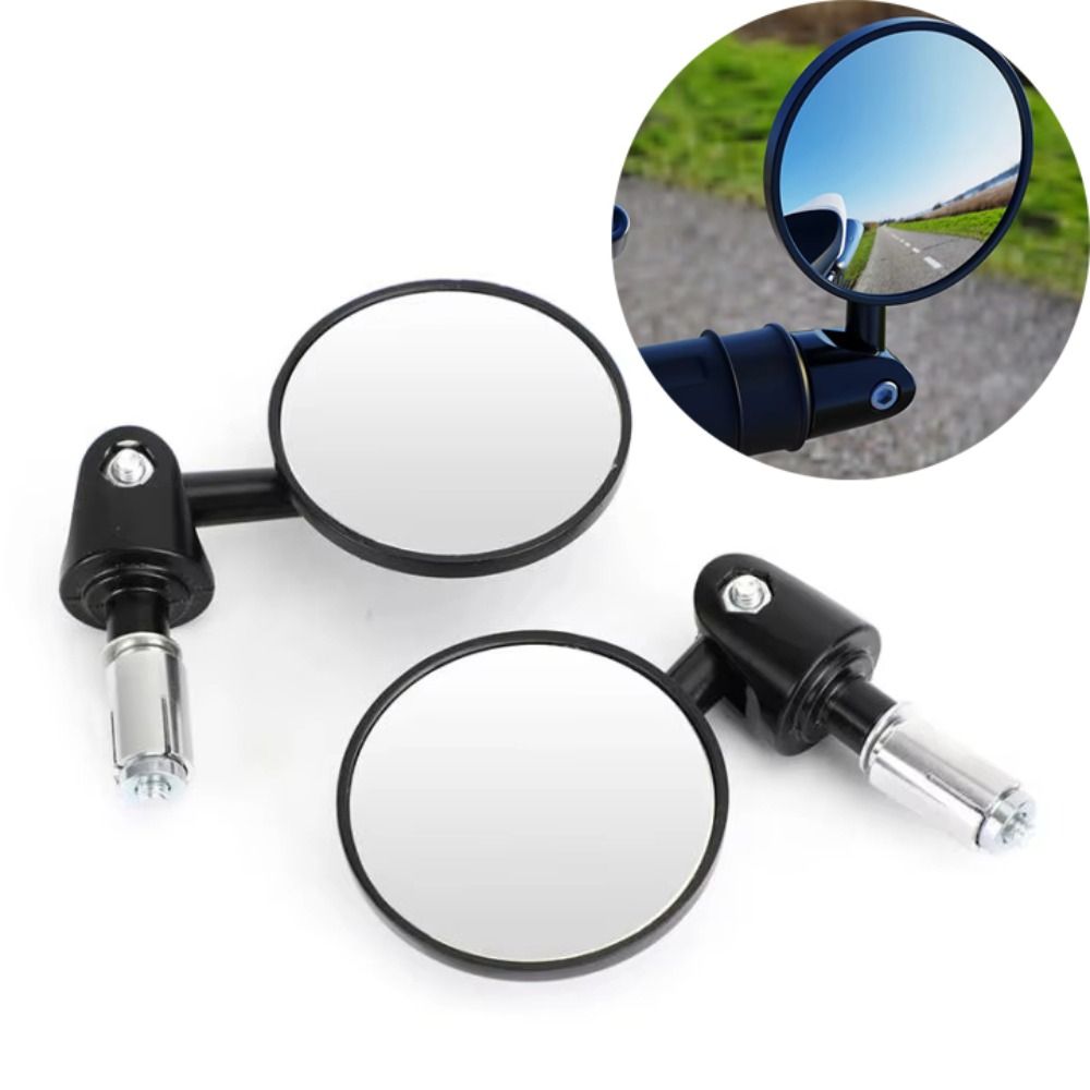 Specchietto retrovisore per manubrio moto esteso Punto cieco Vista ampia Specchio piccolo Specchio per manubrio Specchio girevole di sicurezza pieghevole