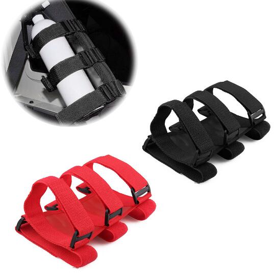 DD Extincteur Support Sangle Nylon Réglable - Fixation Jeep Wrangler Et Véhicules