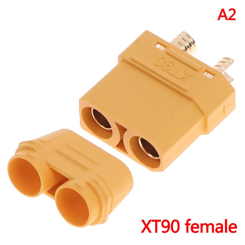 XT90 Connector Anti-Vonk Mannelijke Vrouwelijke Connector Met Behuizing Schede: Geel