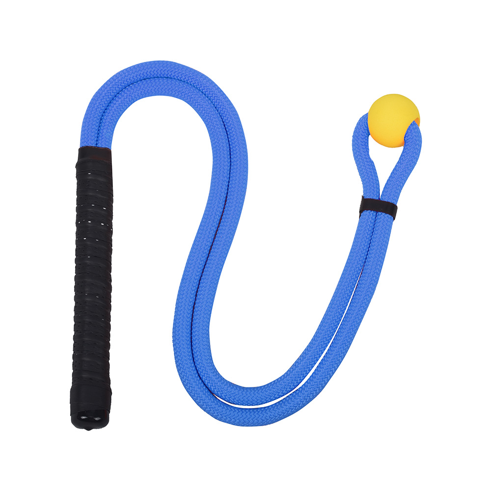 Golf Swing Rope Training Aid Fitness Equipment Trainer With Eva Ball For Practice Posture Corrector Exercise Assistance Work: Blue
