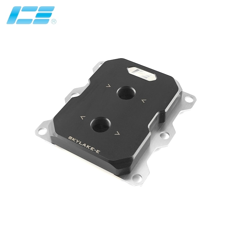 IceMan Cooler Intel LGA3647 Processor CPU Water Block ,Narrow CPU Cooler Sqare POM Edition