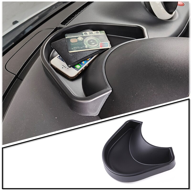 Portaoggetti per cruscotto interno Auto portaoggetti antipolvere impermeabile per Smart 453 Fortwo Forfour 2009-2015 accessori Auto