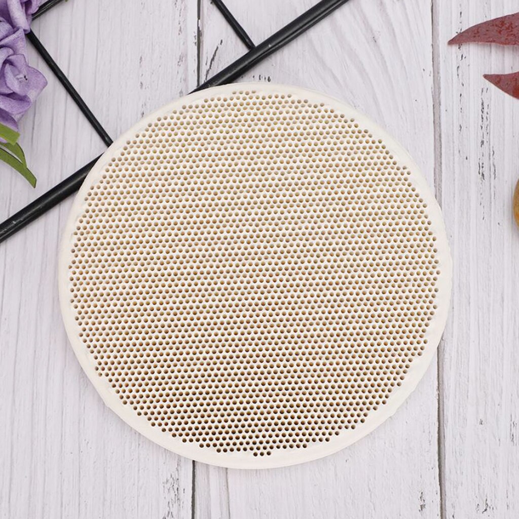 Ceramic Honeycomb Soldering Board Jewelry Heating Painting Drying Tools Plate, Soldering Block Jewelry Making Accessoriesc
