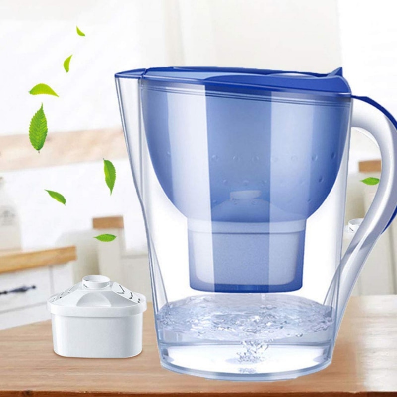 Household Activated Carbon Alkaline Water Filters Pitcher Kitchen Purify Kettle Filter